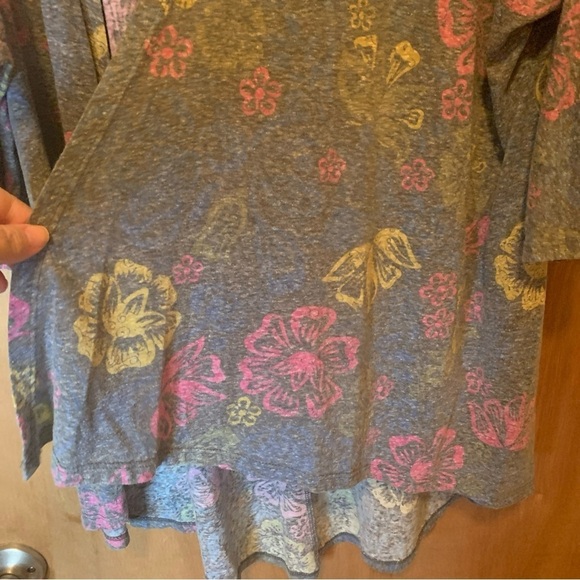 LulaRoe  Womens Large Colorful Lindsay Open Front Cardigan Long Sleeve - Picture 11 of 14